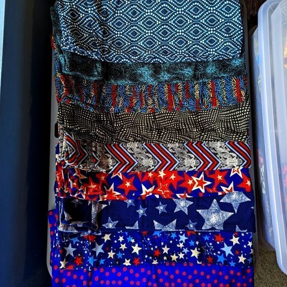 lot of 9 TC lularoe leggings - Picture 1 of 9